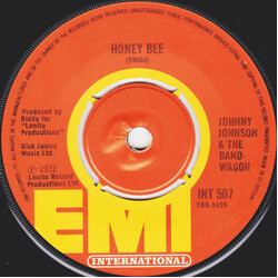 Johnny Johnson And The Bandwagon Honey Bee / I Don't Know Why Vinyl 7" USED