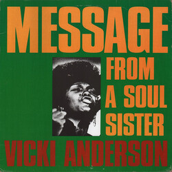 Vicki Anderson Message From A Soul Sister Vinyl LP USED