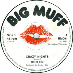 Berlin Ritz Crazy Nights Vinyl 7" USED