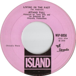 Jethro Tull Living In The Past Vinyl 7" USED