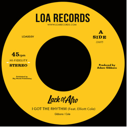 Lack Of Afro I Got The Rhythm / All My Love Vinyl 7" USED