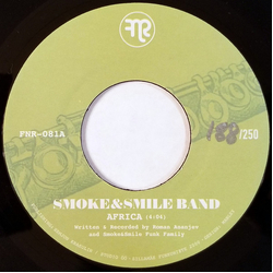 Smoke & Smile Band Africa / Black High Vinyl 7" USED