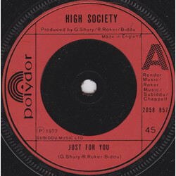 High Society (14) Just For You Vinyl 7" USED