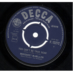 Margaret McMillen You Can't Be True Dear Vinyl 7" USED