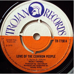 Nicky Thomas / The Destroyers Love Of The Common People / Compass Vinyl 7" USED