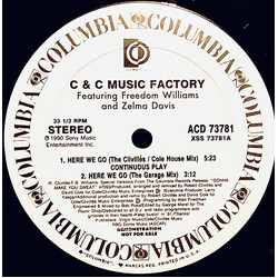 C + C Music Factory Here We Go (The Remixes) Vinyl 12" USED