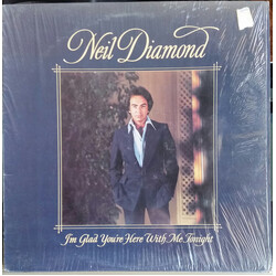 Neil Diamond I'm Glad You're Here With Me Tonight Vinyl LP USED