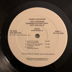 Pierre Moerlen's Gong Expresso II Vinyl LP USED