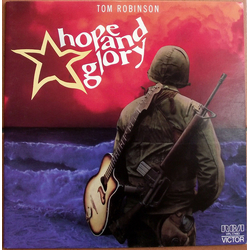 Tom Robinson Hope And Glory Vinyl LP USED
