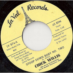 Chick Willis Stoop Down Baby No. Two / Stoopdown Shuffle Vinyl 7" USED