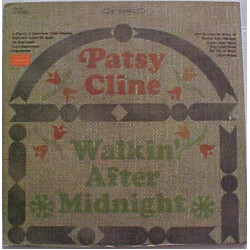 Patsy Cline Walking After Midnight Vinyl LP USED