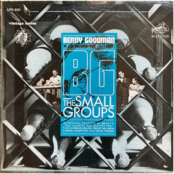 Benny Goodman BG - The Small Groups Vinyl LP USED