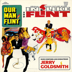 Jerry Goldsmith Our Man Flint / In Like Flint (Original Motion Picture Soundtracks) Vinyl LP USED