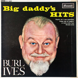 Burl Ives Big Daddy's Hits Vinyl 7" USED