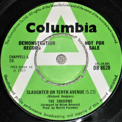 The Shadows Slaughter On Tenth Avenue Vinyl 7" USED