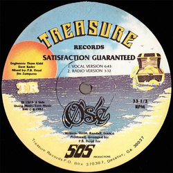 Osé Satisfaction Guaranteed Vinyl 12" USED