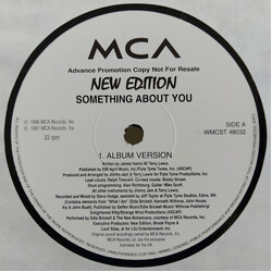 New Edition Something About You Vinyl 12" USED