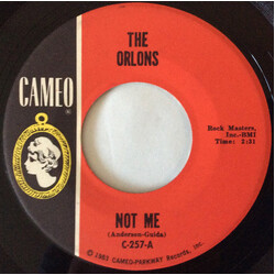 The Orlons Not Me / My Best Friend Vinyl 7" USED