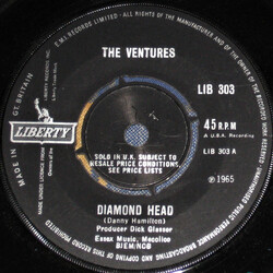 The Ventures Diamond Head Vinyl 7" USED