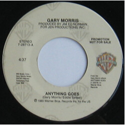 Gary Morris Anything Goes Vinyl 7" USED