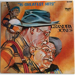 Grandpa Jones 16 Greatest Hits Vinyl LP USED