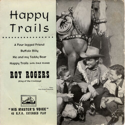 Roy Rogers (3) Happy Trails Vinyl 7" USED