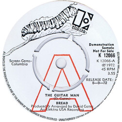 Bread The Guitar Man Vinyl 7" USED