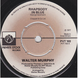 Walter Murphy Rhapsody In Blue / Fish Legs Vinyl 7" USED