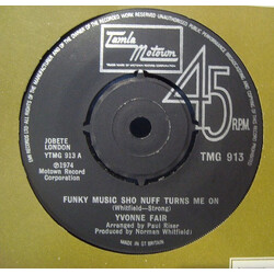 Yvonne Fair Funky Music Sho Nuff Turns Me On Vinyl 7" USED