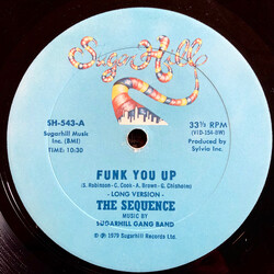 The Sequence Funk You Up Vinyl 12" USED