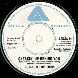 The Brecker Brothers Sneakin' Up Behind You Vinyl 7" USED