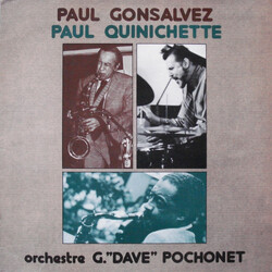 Paul Gonsalves / Paul Quinichette / Gérard Pochonet And His Orchestra Paul Gonsalvez/Paul Quinichette/Orchestre G. "Dave" Pochonet Vinyl LP USED
