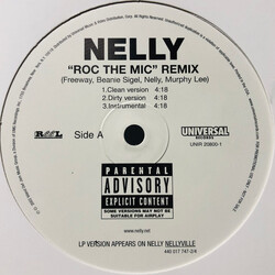 Nelly Roc The Mic (Remix) Vinyl 12" USED