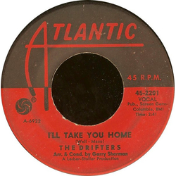 The Drifters I'll Take You Home / I Feel Good All Over Vinyl 7" USED