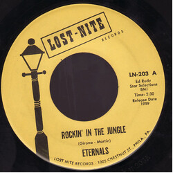 The Eternals (3) Rockin' In The Jungle Vinyl 7" USED