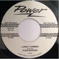 4 Buddies / The 5 Royales Lonely Summer / Cha Cha Cherry USED VINYL 7INCH 45 RPM SINGLE PROMO