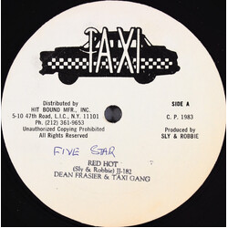 Dean Fraser / The Taxi Gang Red Hot Vinyl 12" USED