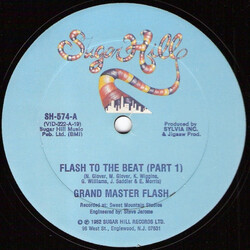 Grandmaster Flash Flash To The Beat Vinyl 12" USED