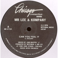 Mr. Lee & Kompany Can You Feel It Vinyl 12" USED