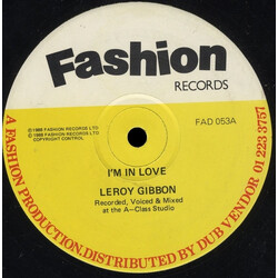Leroy Gibbons / Clevie Browne / The A-Class Crew I'm In Love USED VINYL 12INCH 45 RPM