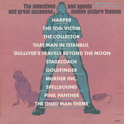 Various The Detectives And Agents And Great Suspense Motion Picture Themes Vinyl LP USED