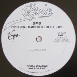 Orchestral Manoeuvres In The Dark Georgia Vinyl 12" USED