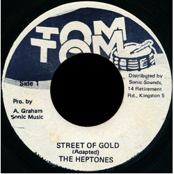 The Heptones Street Of Gold Vinyl 7" USED