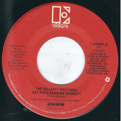 Bellamy Brothers Get Into Reggae Cowboy USED VINYL 7INCH 45 RPM