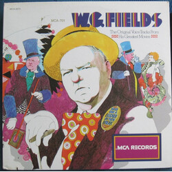W.C. Fields The Original Voice Tracks From His Greatest Movies Vinyl LP USED
