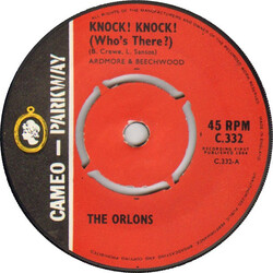 The Orlons Knock! Knock! (Who's There?) Vinyl 7" USED