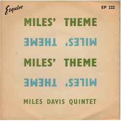 The Miles Davis Quintet Miles' Theme Vinyl 7" USED