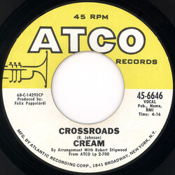 Cream (2) Crossroads Vinyl 7" USED