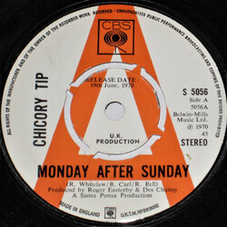 Chicory Tip Monday After Sunday Vinyl 7" USED