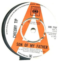 Chicory Tip Son Of My Father Vinyl 7" USED